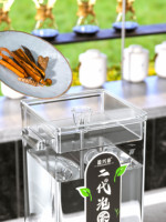 Chaudière commerciale de thé de café contrôle numérique Intelligent thé eau café urne Anti brûlure sèche avec télécommande de baril de Pc