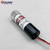 520nm 20mW 5V Focus Module de point laser vert réglable Pointeur laser pour la mesure d'alignement de positionnement industriel