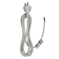 Cable de Alimentación IEC C13 con Conexión a Tierra de 3 Pines Estándar de Israel, Aprobado por SII, H05VV-F 0.75mm2, Cable de Repuesto para Monitor de Computadora y TV