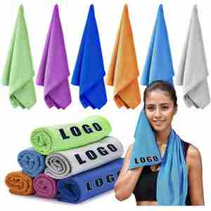 Personality Custom Sports <b>Towel</b> with logo Sweat-absorbing Cooling <b>Towel</b> Outdoor Fitness <b>Towel</b> for Gym Promotional Gym Gift - Product Image 1