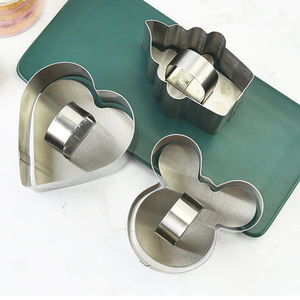 Molde <span class=keywords><strong>de</strong></span> Pastel Antiadherente <span class=keywords><strong>de</strong></span> Acero Inoxidable, Anillo <span class=keywords><strong>de</strong></span> Mousse con Tapa <span class=keywords><strong>de</strong></span> Empuje, Molde <span class=keywords><strong>de</strong></span> Forma Múltiple para Hacer Queso, Herramientas para Hornear - Product Image 4