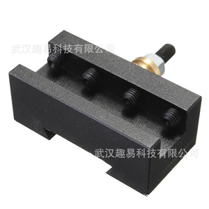 Quick Change Tool Post 14-12 Aluminum Alloy For External Turning Tools Manual Lathe Trapezoid Shape - Product Image 4