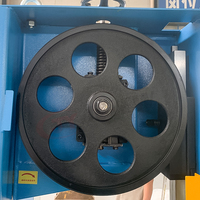 Scie à ruban verticale VS400 semi-automatique, machine de découpe de métal personnalisée, scie à ruban verticale pour métal