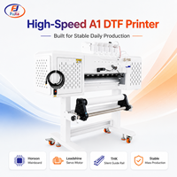Nouvelle imprimante DTF A1 (60 cm) entièrement automatique à circulation d'encre par sublimation, tête d'impression Epson, garantie 1 an, vente directe d'usine