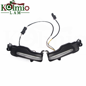 Feux de position LED pour moto KOLMIO-LAM, toujours allumés et à défilement séquentiel, compatibles avec Yamaha <span class=keywords><strong>R1</strong></span> 2015-2019, clignotants - Product Image 1