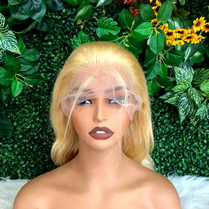 Perruque Lace Front HD 13x6 de Luxe Chunling, Cheveux Humains Naturels Bruts, Ondulés, Blond 613, pour Femme, <span class=keywords><strong>Coiffure</strong></span> Quotidienne, 200g - Product Image 4