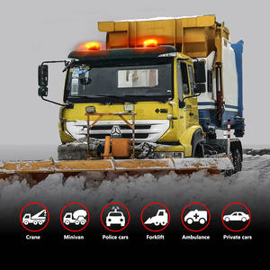 Luz Estroboscópica de Advertencia de Emergencia <span class=keywords><strong>CIGO</strong></span> Amber, 12V, LED-VS12, para Autos, Camiones y Montacargas - Product Image 6