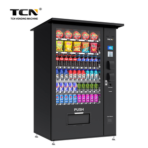 Máquina Expendedora de Bebidas y Snacks para Exteriores de Bajo Consumo Energético TCN, Expendedora Comercial Combinada de Bebidas, Automática 24/7 con Gestión Remota - Product Image 3