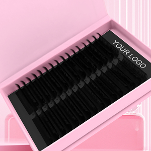 Extensiones de Pestañas Abonnie, Suministros Coreanos de PBT para Volumen, Extensiones de Pestañas <span class=keywords><strong>007</strong></span> con Reverso de Lámina, Color Negro Mate - Product Image 4