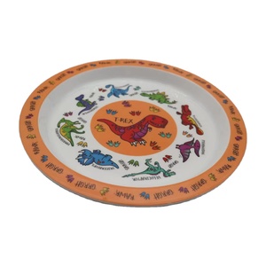 Trẻ Em Tái Sử Dụng <span class=keywords><strong>Melamine</strong></span> Tấm Tròn Phim Hoạt Hình Màu Trắng Cá Nhân In Ấn Bán Buôn <span class=keywords><strong>Melamine</strong></span> Tấm Với Số Lượng Lớn - Product Image 3