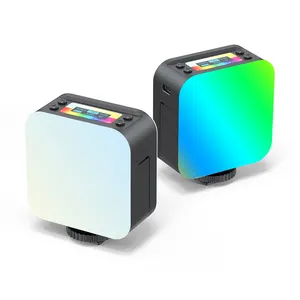 Mamen مصنع تصنيع تخصيص RGB مصباح ليد التصوير مصغرة جيب LED الفيديو الضوئي التصوير الإضاءة RGB للكاميرا