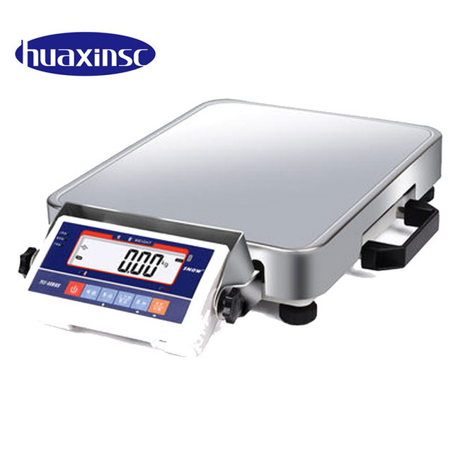 Zhengzhou Huaxin 700kg Stainless Steel Weighing Scale 800kg Digital Platform Scale A12 Mini Floor Scale