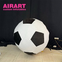 Nouveaux ballons de football gonflables personnalisés, ballon de football gonflable géant pour la publicité