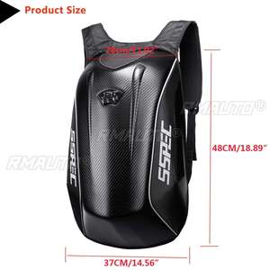 Mochila Universal para Motocicleta SSPEC, Bolsa de Almacenamiento para Motocross, Carreras, Viajes, Equipaje para Moto, Impermeable, Fibra de Carbono - Product Image 6