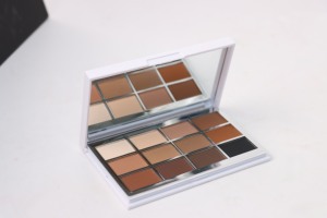 Palette Professionale per Trucco <span class=keywords><strong>Occhi</strong></span> Smokey Argento, Ombretti Grigi Brillanti, Trucco <span class=keywords><strong>Occhi</strong></span> Nero Scuro, <span class=keywords><strong>Occhi</strong></span> Smokey Morbidi - Product Image 5