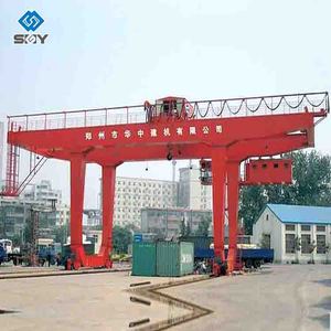 Monté Sur Rail <span class=keywords><strong>de</strong></span> <span class=keywords><strong>Portique</strong></span> <span class=keywords><strong>de</strong></span> Double Poutre <span class=keywords><strong>Jardin</strong></span> Extérieur 100 Tonnes Grue À Vendre - Product Image 4