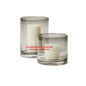 Clear Glass T Light Wax <b>Candle</b> Holder for Lighting Decoration Wedding Table Top Luxury Glass Handmade <b>Candle</b> Glass for Sale - Product Image 1