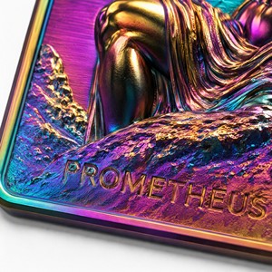 การ์ดสะสมโลหะพรีเมียมลายโปรเมธีอุสแบบนูนสามมิติสั่งทำพิเศษ หนา 0.8 มม. ทำจากสแตนเลสสตีล เหมาะสำหรับเป็นของขวัญทางธุรกิจสำหรับนักสะสม - Product Image 3