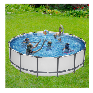 Piscines extérieures structurelles encadrées <span class=keywords><strong>piscine</strong></span> <span class=keywords><strong>hors</strong></span> <span class=keywords><strong>sol</strong></span> piscines rondes profondes <span class=keywords><strong>hors</strong></span> <span class=keywords><strong>sol</strong></span> en pvc grandes piscines estructurales - Product Image 3