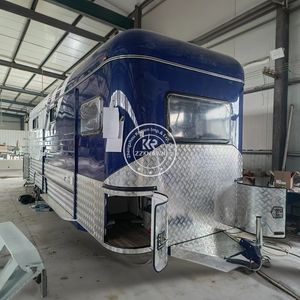 Remorque de transport de luxe pour 3 chevaux avec espace habitable et chariots – Idéale pour un transport efficace des chevaux - Product Image 5