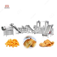 Machine à friture industrielle automatique, ligne de Production de nourriture Kurkure