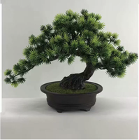 Petit arbre artificiel en plastique, bonsaï en pot, fleur en pot, décoration de table de salon, arrangement de jardin, ornements de Thanksgiving