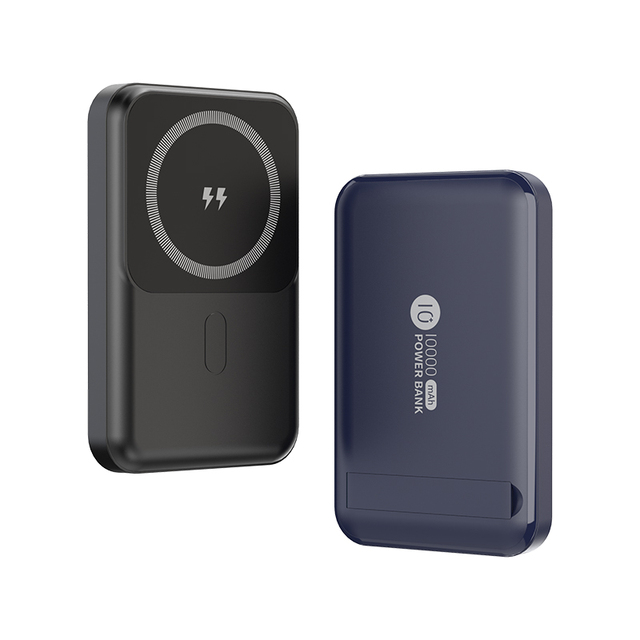 Portable 15W Wireless Magnetic PD 22.5W Fast Charge Powerbank 10000mah Power Banks With Mobile Holder