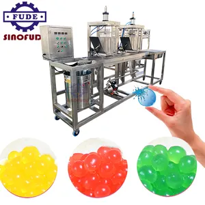 टैपिओका मोती कारखाने अर्द्ध स्वचालित बुलबुला चाय उपकरण konjac अग्रवाल क्रिस्टल जेली गेंद popping boba रस गेंद बनाने की मशीन