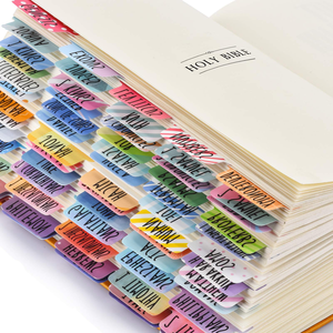 Onglets de <span class=keywords><strong>Bible</strong></span> Vieux <span class=keywords><strong>et</strong></span> <span class=keywords><strong>Nouveau</strong></span> <span class=keywords><strong>Testament</strong></span>, personnalisables dans toutes les langues, onglets de chapitres de la <span class=keywords><strong>Bible</strong></span> pour journalisation biblique. - Product Image 1