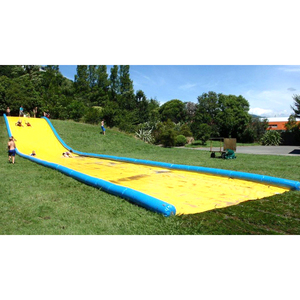 Toboggan aquatique gonflable <span class=keywords><strong>de</strong></span> qualité commerciale, géant, jaune, sans piscine, pour la <span class=keywords><strong>location</strong></span> et les événements - Product Image 2