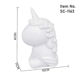 Populaire Fliud <span class=keywords><strong>licorne</strong></span> bricolage enfants peinture acrylique vinyle <span class=keywords><strong>licorne</strong></span> <span class=keywords><strong>tirelire</strong></span> fluide goutte à goutte verser peinture ours pour la décoration - Product Image 5