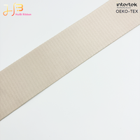 Sangle de ceinture de sécurité en polyester non élastique de 5 cm, robuste, résistante à l'usure, indéchirable, lisse, personnalisable