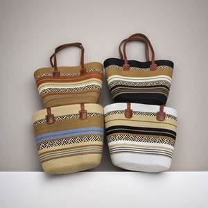 Popular Bohemia Wide-Brim Straw Hat Summer Beach <b>Bag</b> 2 Pcs Set Outdoor Summer Single Shoulder Hand-Woven Tote <b>Bag</b> - Product Image 4