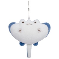 Vente en gros de porte-clés en peluche de poisson diable mignon pendentif de poupée en peluche de dessin animé créatif porte-clés