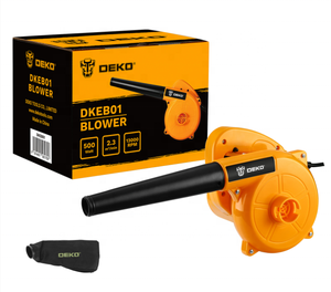 DEKO DKEB01 500W Tragbarer Elektrischer Gebläseventilator 220V 13000U/min Leistungsstarker Handgehaltener Gartenbläser Hochwertiger Elektrischer Luftbläser - Product Image 3