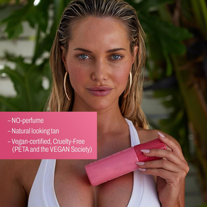 Espuma Autobronceadora Vegana de Alta Eficiencia, Hidratante, con Fragancia Natural a Frutas, Bronceado Gradual Personalizado - Product Image 4