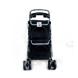 Chariot Portable pliable, poussette d'extérieur pour animaux domestiques, pour chiens et chats, vente en gros, - Product Image 3