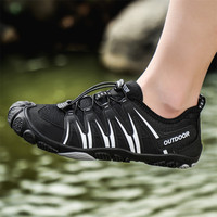 Chaussures Aqua d'exercice pour femmes et hommes pêche en plein air chaussures pieds nus en amont pataugeoire pantoufles à séchage rapide