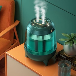 Humidificador Ultrasónico Purificador de Aire de Gran Capacidad de 3.5L para Oficina en Casa, con Doble Aspersor y Luz LED de 7 Colores - Product Image 3