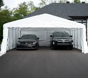 10 x 20 foot outdoor portable waterproof Steel garage carport car parking shed