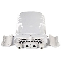 Boîtier de distribution de fibre optique ODP 16 cœurs, boîtier de répartition SC Mini PLC, boîtier terminal de fibre optique à montage mural ou sur poteau, type cassette FTTH