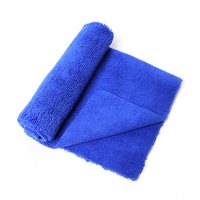 Custom Knitted Long Short Pile Microfiber Car Wash Towels Reusable Quick-Dry Absorption Lint Free 40*40cm 400gsm Cleaning Towel
