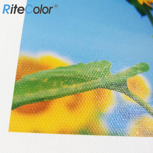 Rouleau de toile vierge en coton mat d'impression grand <span class=keywords><strong>format</strong></span> aqueux de qualité supérieure - Product Image 4