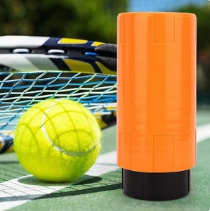 Boîte de rangement portable légère et pratique pour balles de padel, en plastique, avec couvercle, pour extérieur - Product Image 3