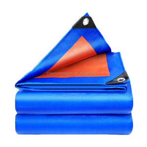 Bâche en PE imperméable tissée unie pour jardin, extérieur, auvent, voile d'ombrage, bateau, camion, abri pour animaux de compagnie, <span class=keywords><strong>chien</strong></span>, maison - Product Image 1