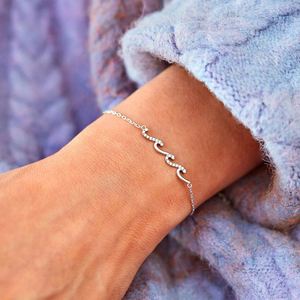 SPJ Hot Selling S925 Sterling Silver <b>Infinity</b> <b>Bracelet</b> Rhodium Plated CZ Elegant Hypoallergenic Fine Jewelry for Women - Product Image 5