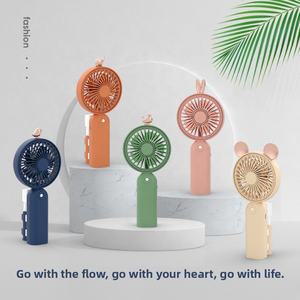 พัดลมไอน้ำพกพา USB แบบชาร์จไฟได้พัดลมสร้างความชื้นในอากาศสำหรับเดินทางปิกนิก - Product Image 4