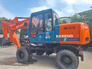 รถขุดมือสอง Hitachi EX100WD 10 ตัน รถขุดตรวจสอบครบถ้วนสมรรถนะสูงสำหรับงานก่อสร้าง - Product Image 3