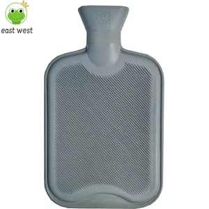 BS1970:2012 certification China Manufacture hot water bag hand warmer water filling 2 Liter rubber pvc Hot Water bottle