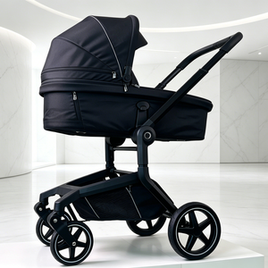 Passeggino 3-in-1 Land Leopard Certificato EN1888-2 con <span class=keywords><strong>Seggiolino</strong></span> <span class=keywords><strong>Auto</strong></span>, Telaio Pieghevole in Lega di Alluminio, Capacità di Carico 20KG, 0-3+ Anni - Product Image 1